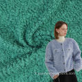 Tessuto boucle a maglia in poliestere al 100% per indumento